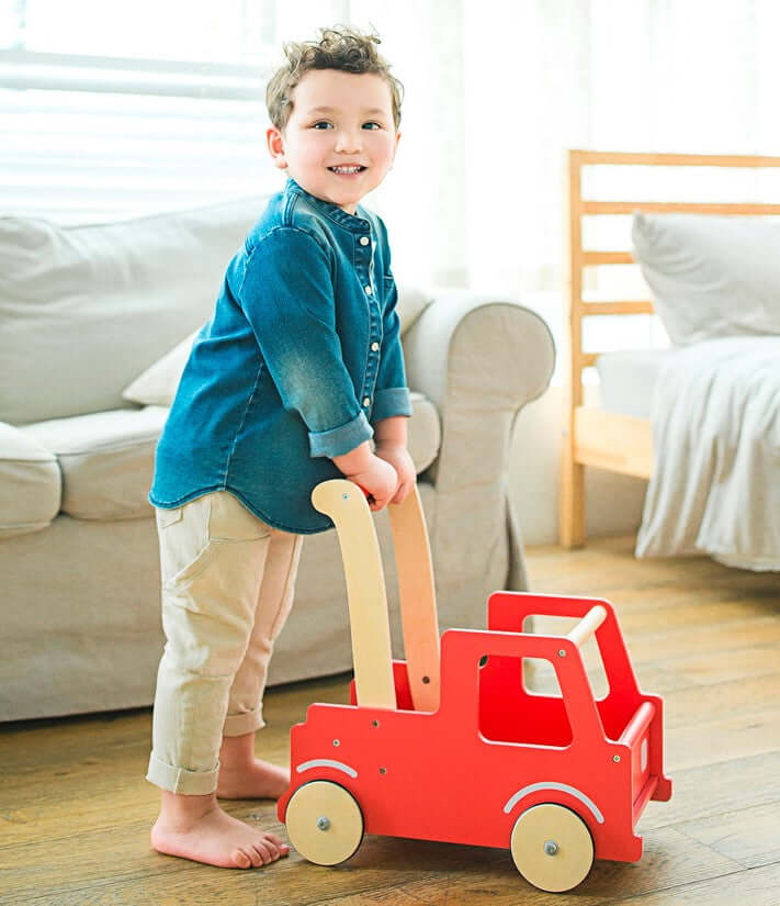 Push truck Firetruck red