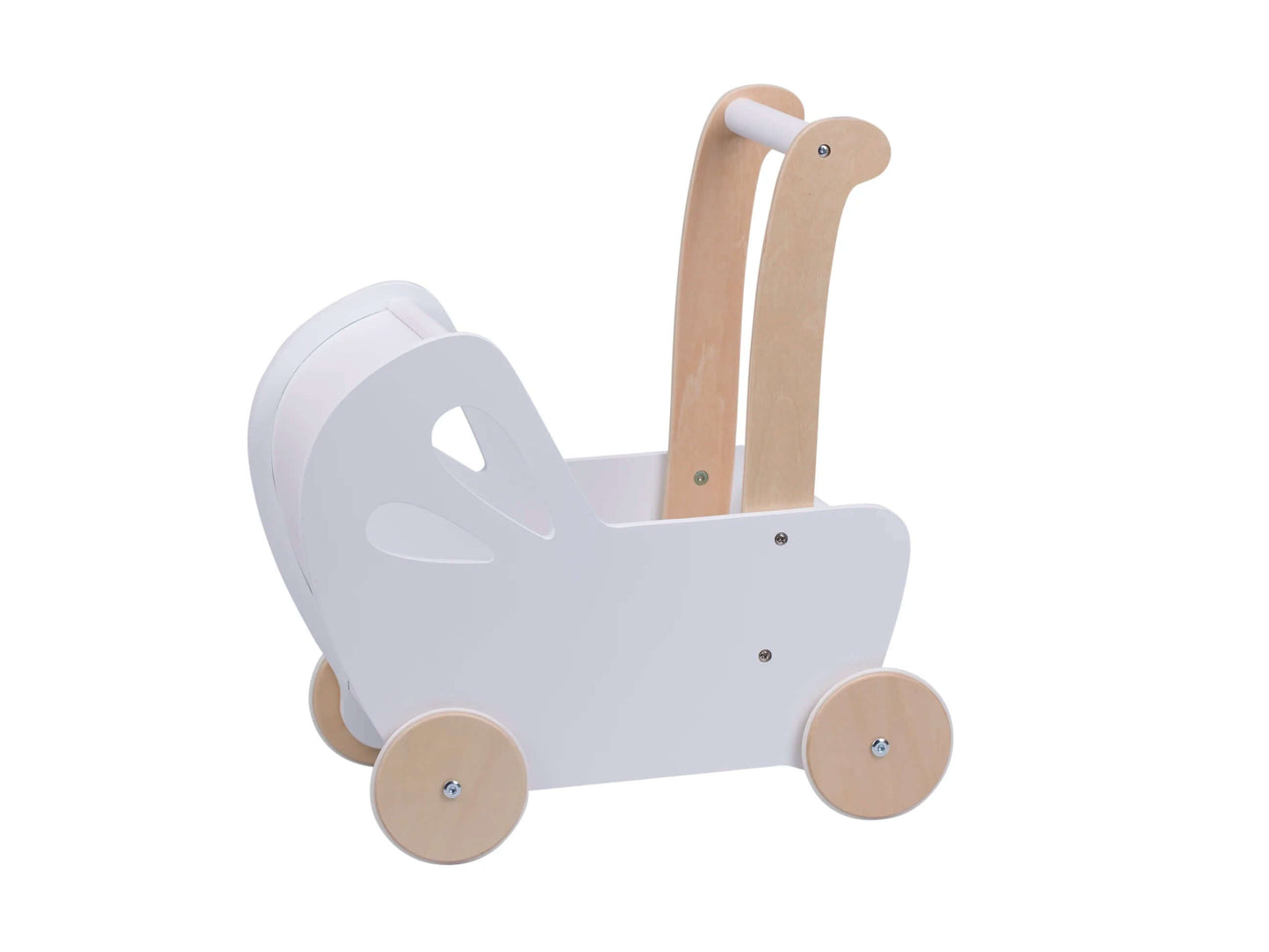 Dolls Stroller Pram Essential White