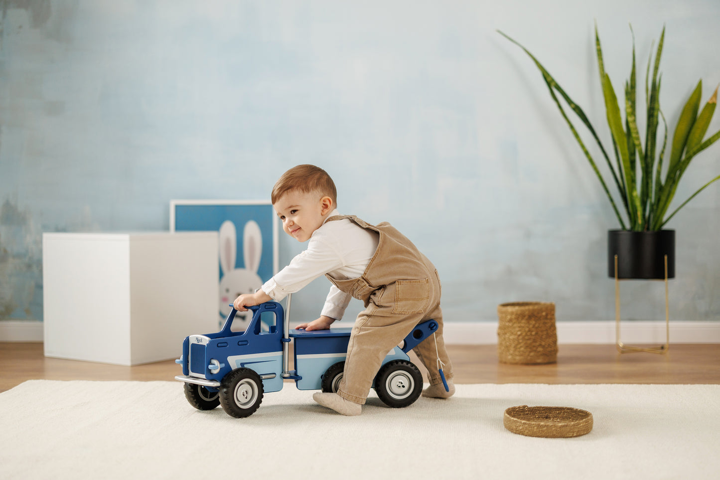 Mack Ride-On Truck Dark Blue