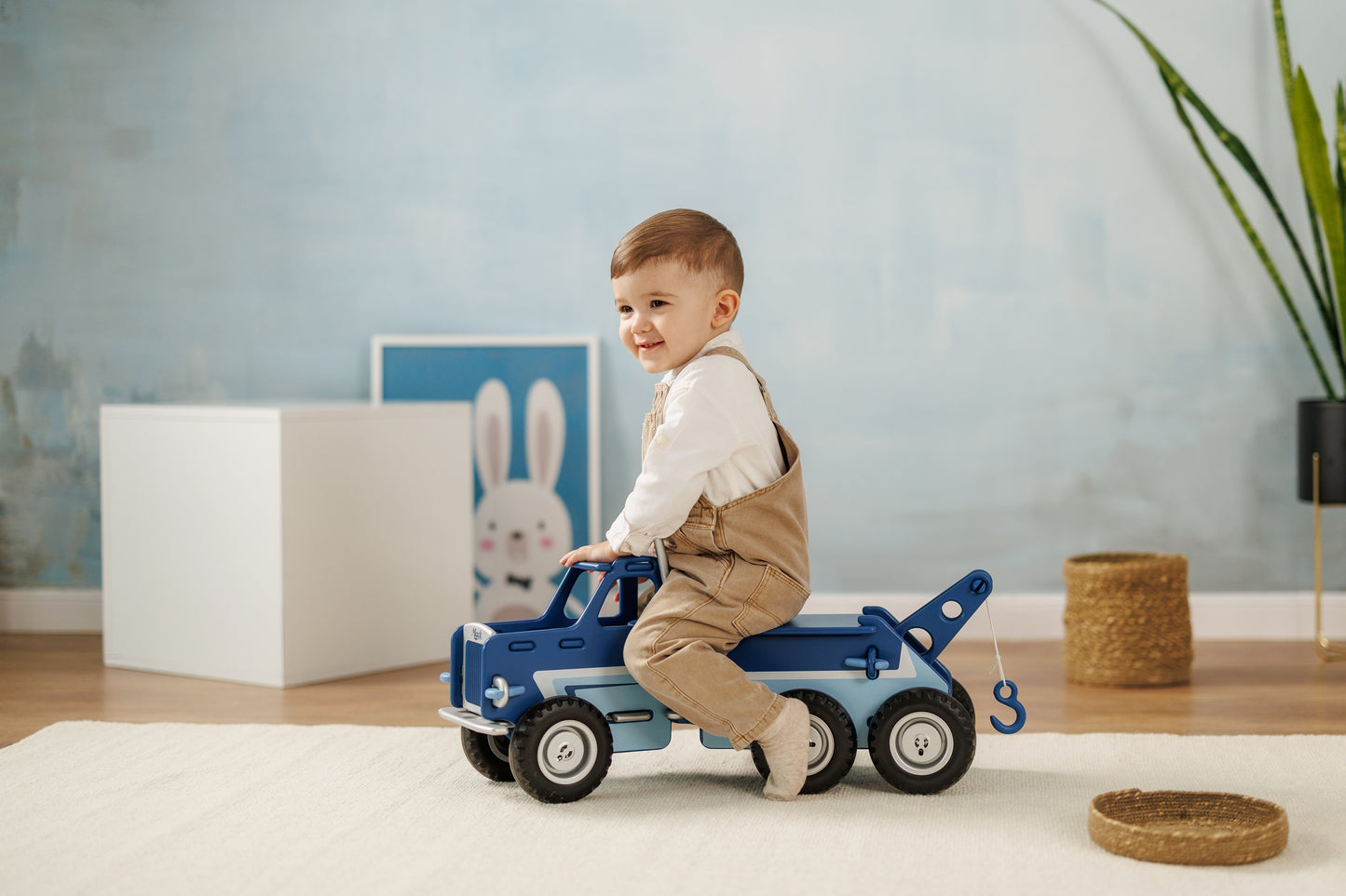 Mack Ride-On Truck Dark Blue