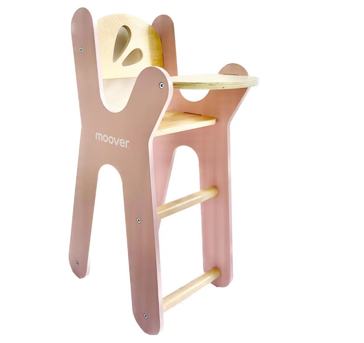 Dolls High Chair - Pink Flat Pack