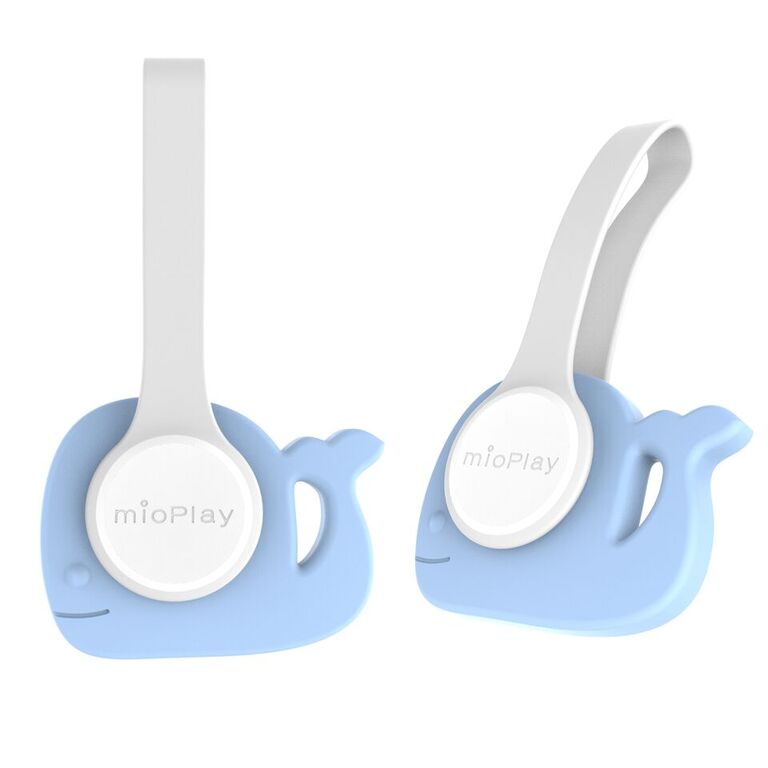 Wally Whale Teething Toy - Light Blue
