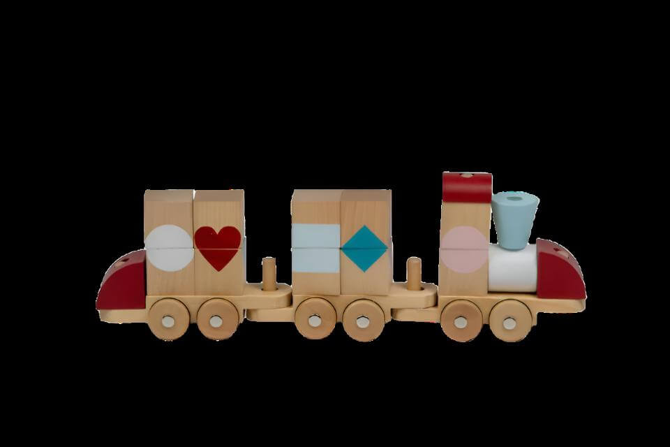 Block Shape Train