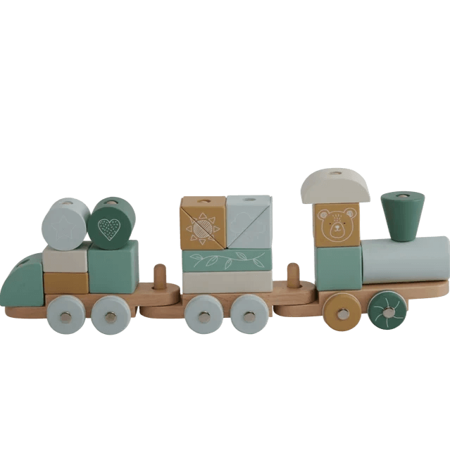Block Train  Green