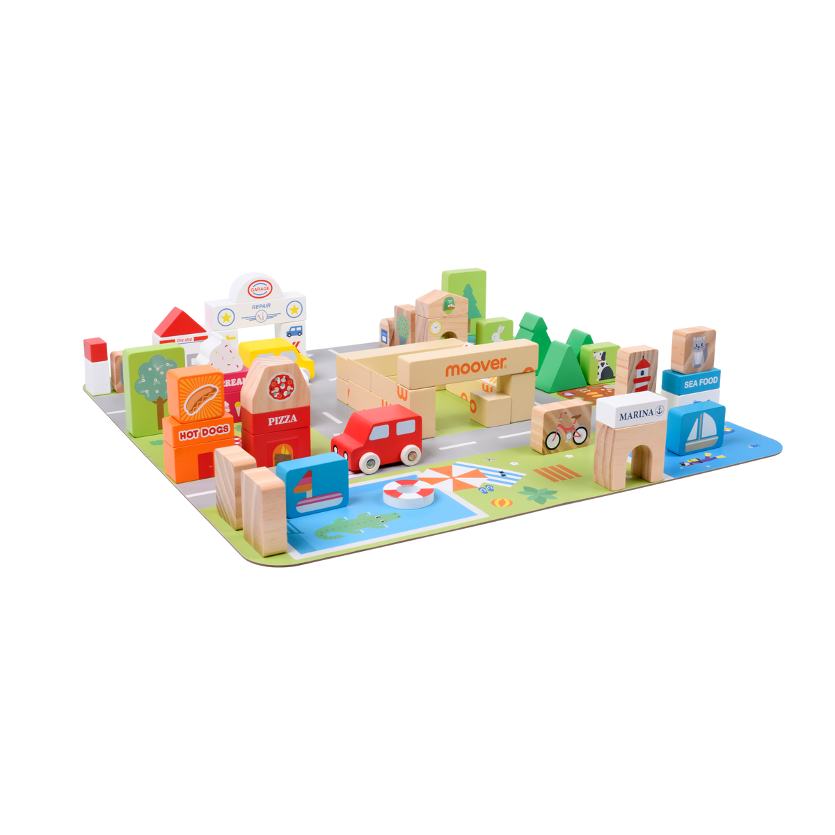 Moover car city set