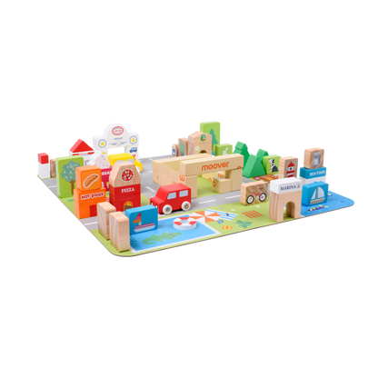 Moover car city set