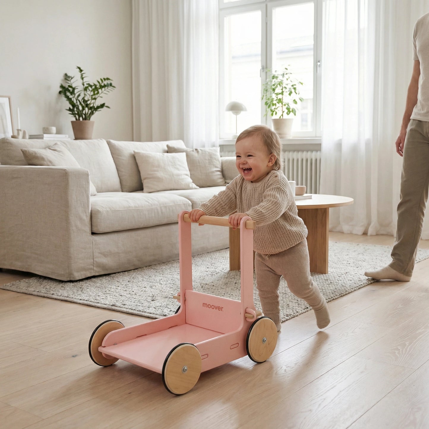 Baby Walker Pink 2337