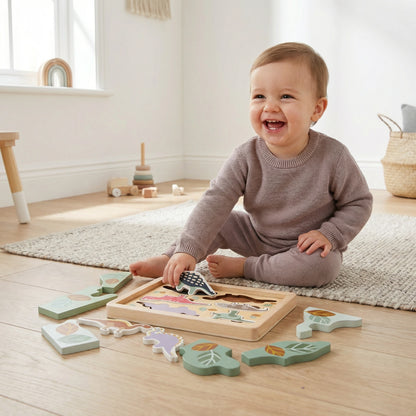 Hidden dinosaurs puzzle