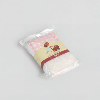 Dolls pram classic bedding set Pink