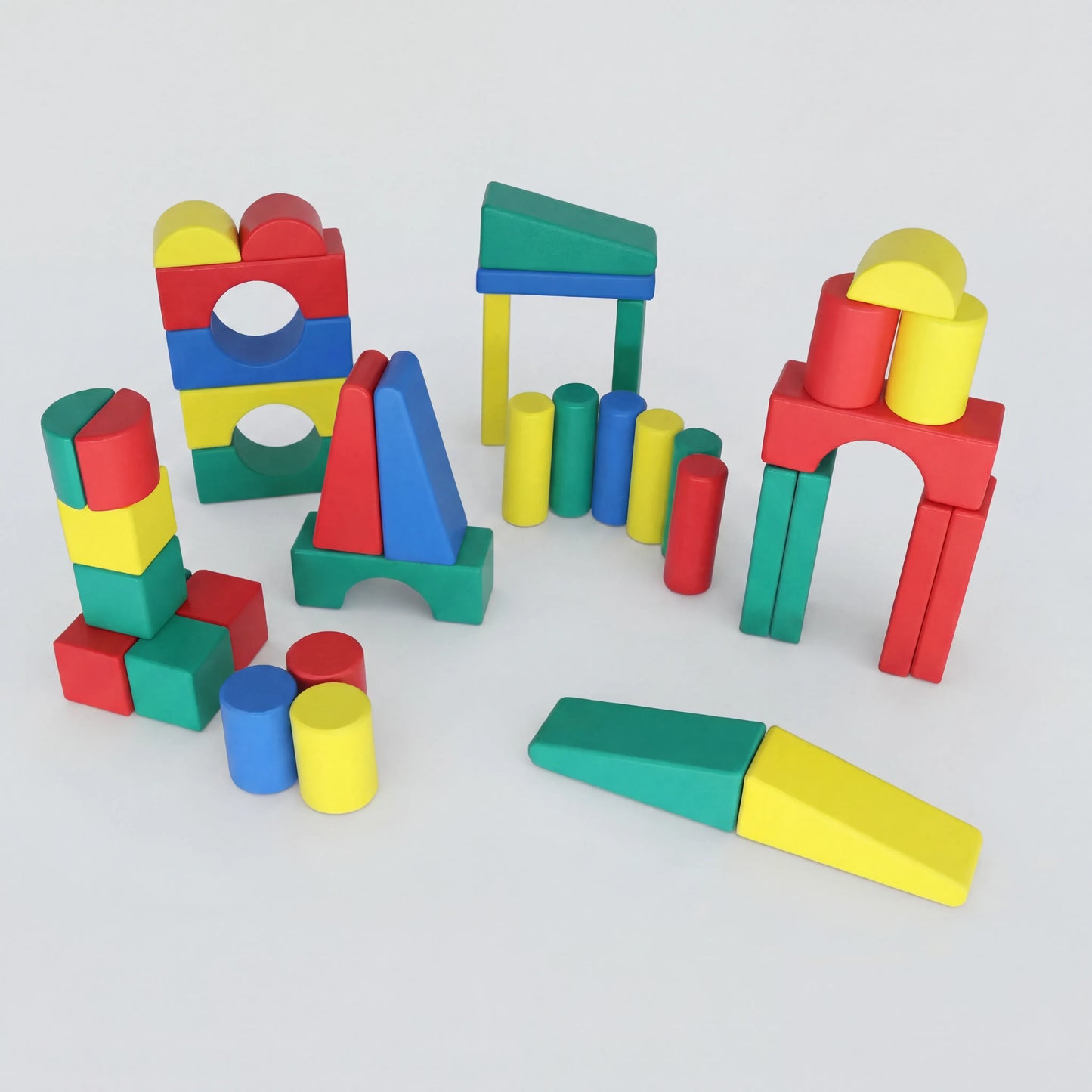 Blocks in Bag Primary Color