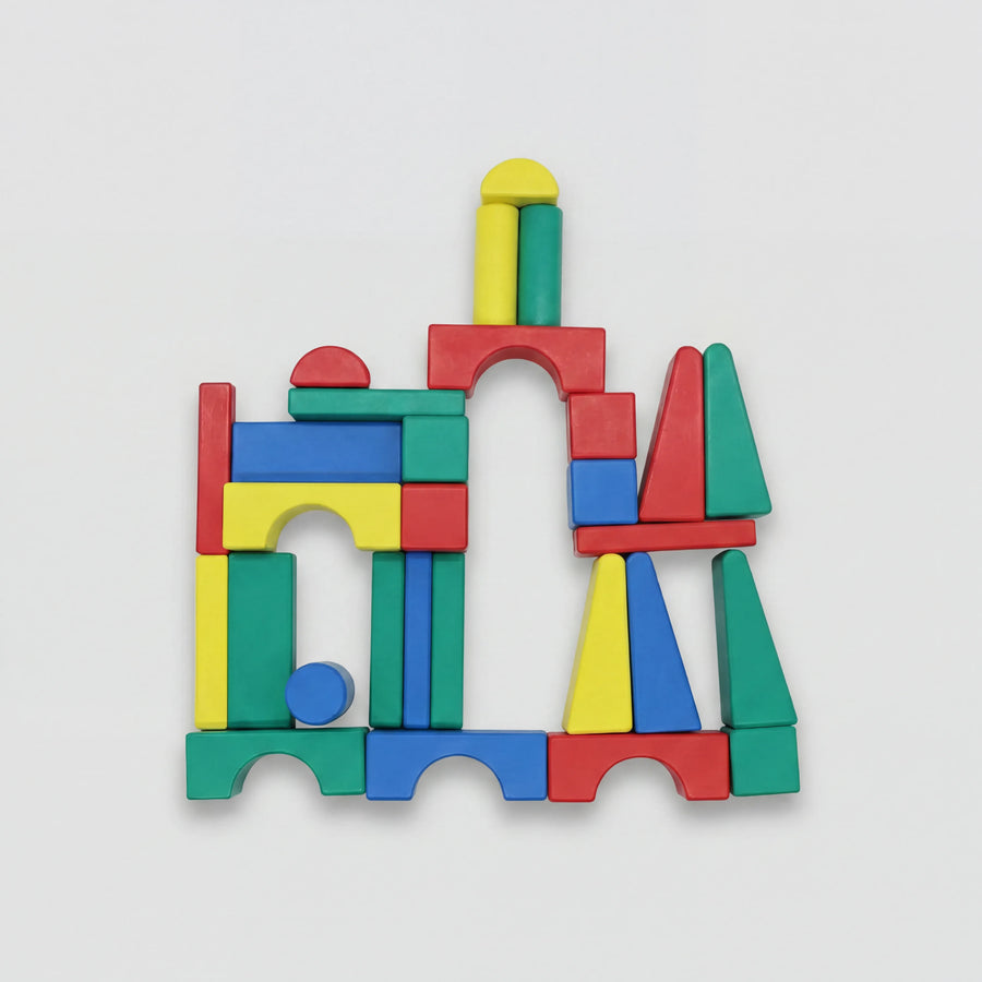 Blocks in Bag Primary Color