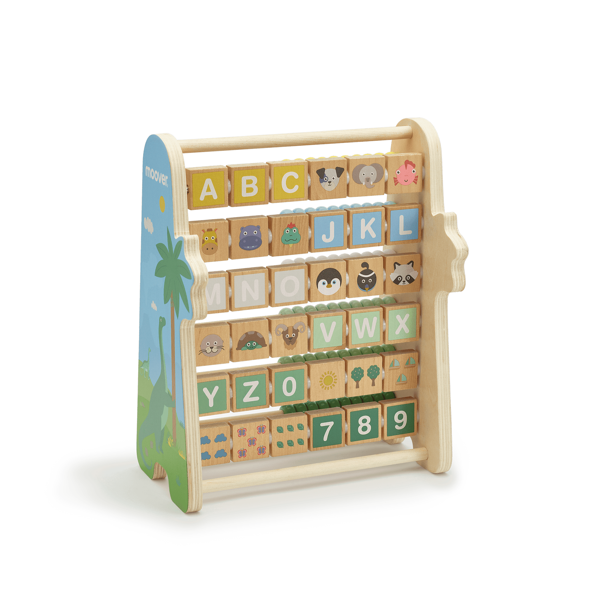 Double side abacus dino Moovershop