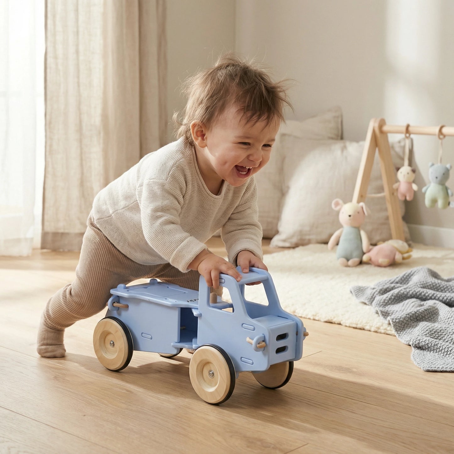 Dump truck Light Blue