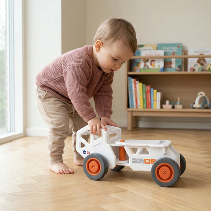 Mars Miner Ride-On Truck - White