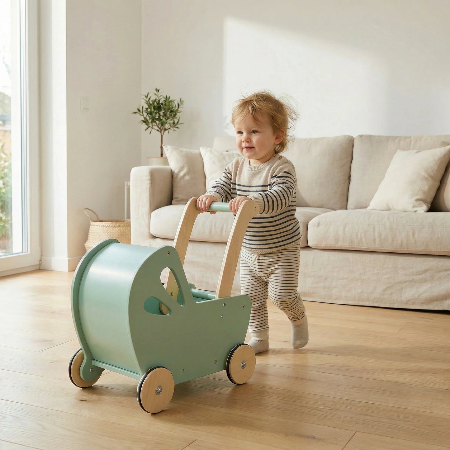 Essential Pram Green 558 C