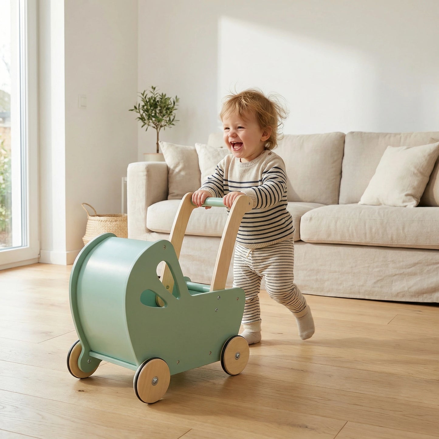 Essential Pram Green 558 C