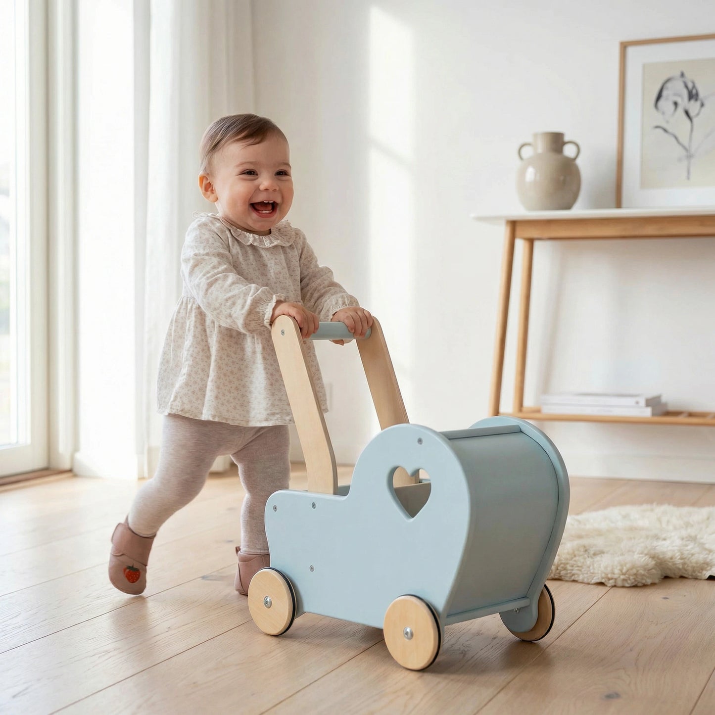 Essential Heart Pram Green 621 C