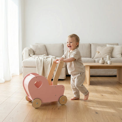 Essential Heart Pram Pink 2337 C