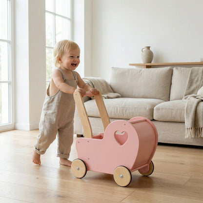 Essential Heart Pram Pink 2337 C