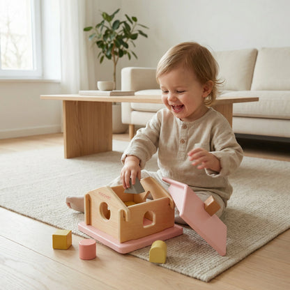 IQ sorting House Pink