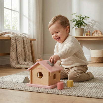 IQ sorting House Pink