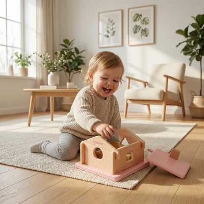 IQ sorting House Pink