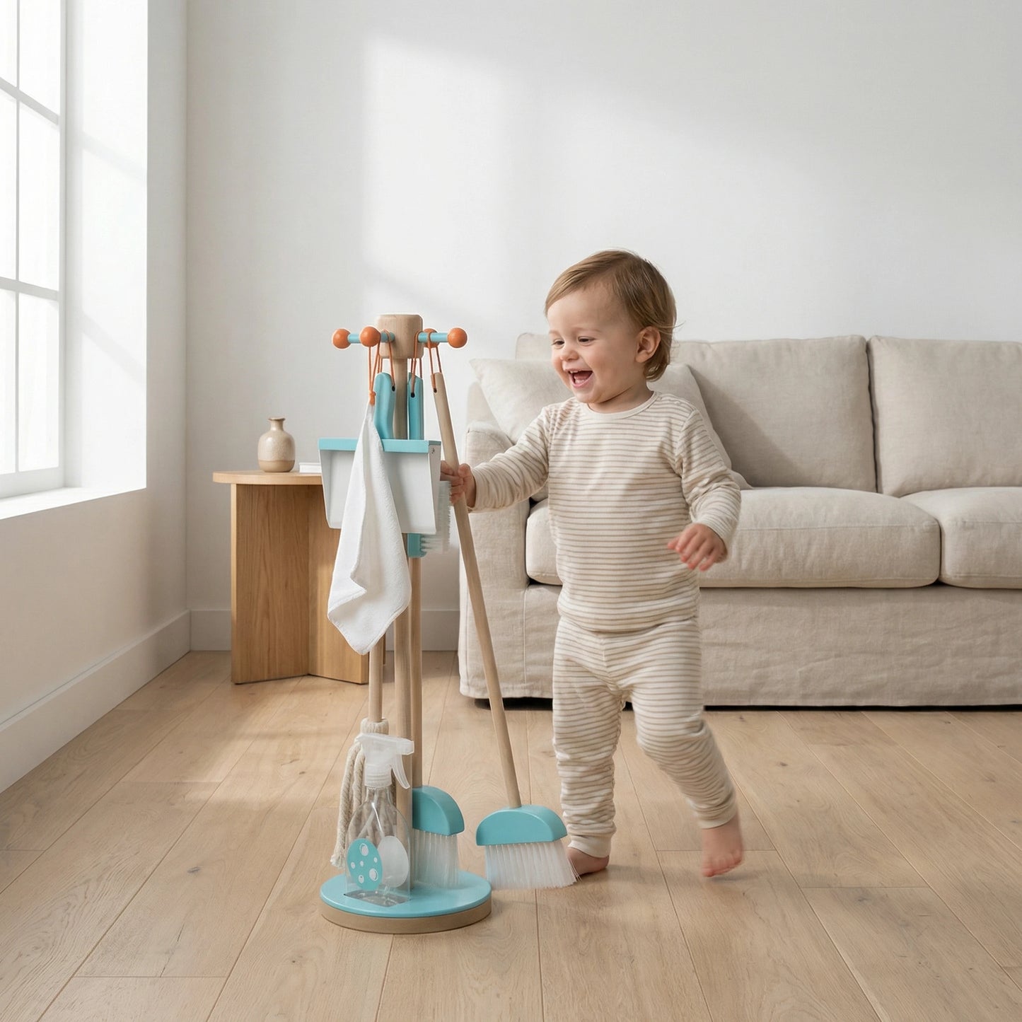 Kids Cleaning Set Aqua