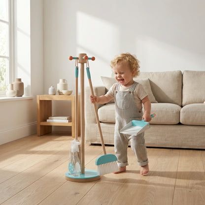 Kids Cleaning Set Aqua
