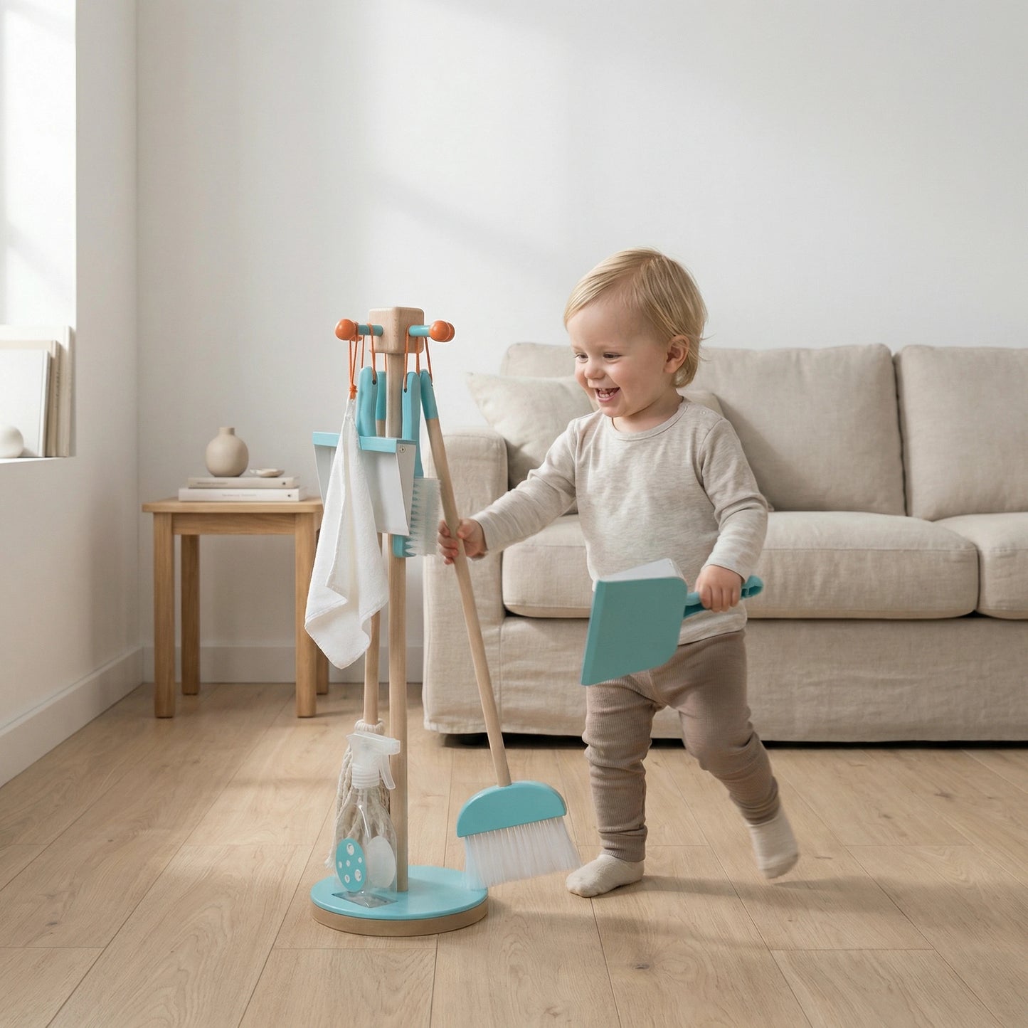 Kids Cleaning Set Aqua