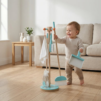 Kids Cleaning Set Aqua