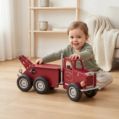 Mack Ride-On Truck Red