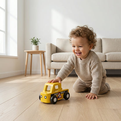 Mini Road Service Car - Yellow