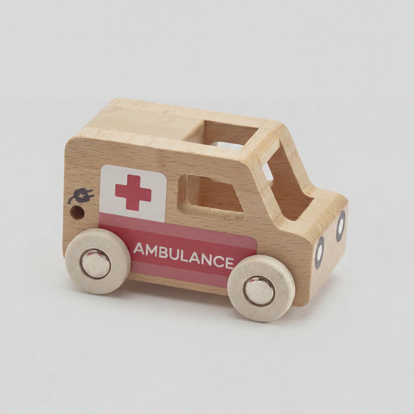 Mini Ambulance - Natural Wood