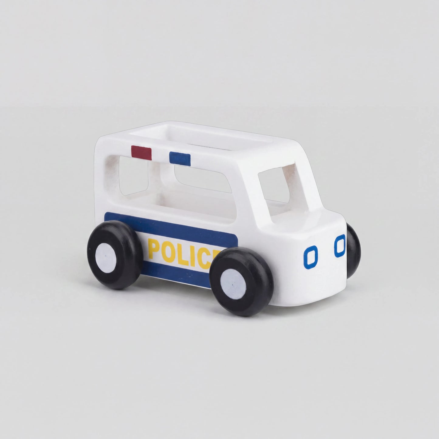 Mini Police Car - White