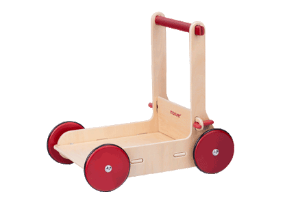 Baby Walker Natural Wood
