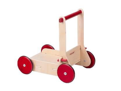 Baby Walker Natural Wood