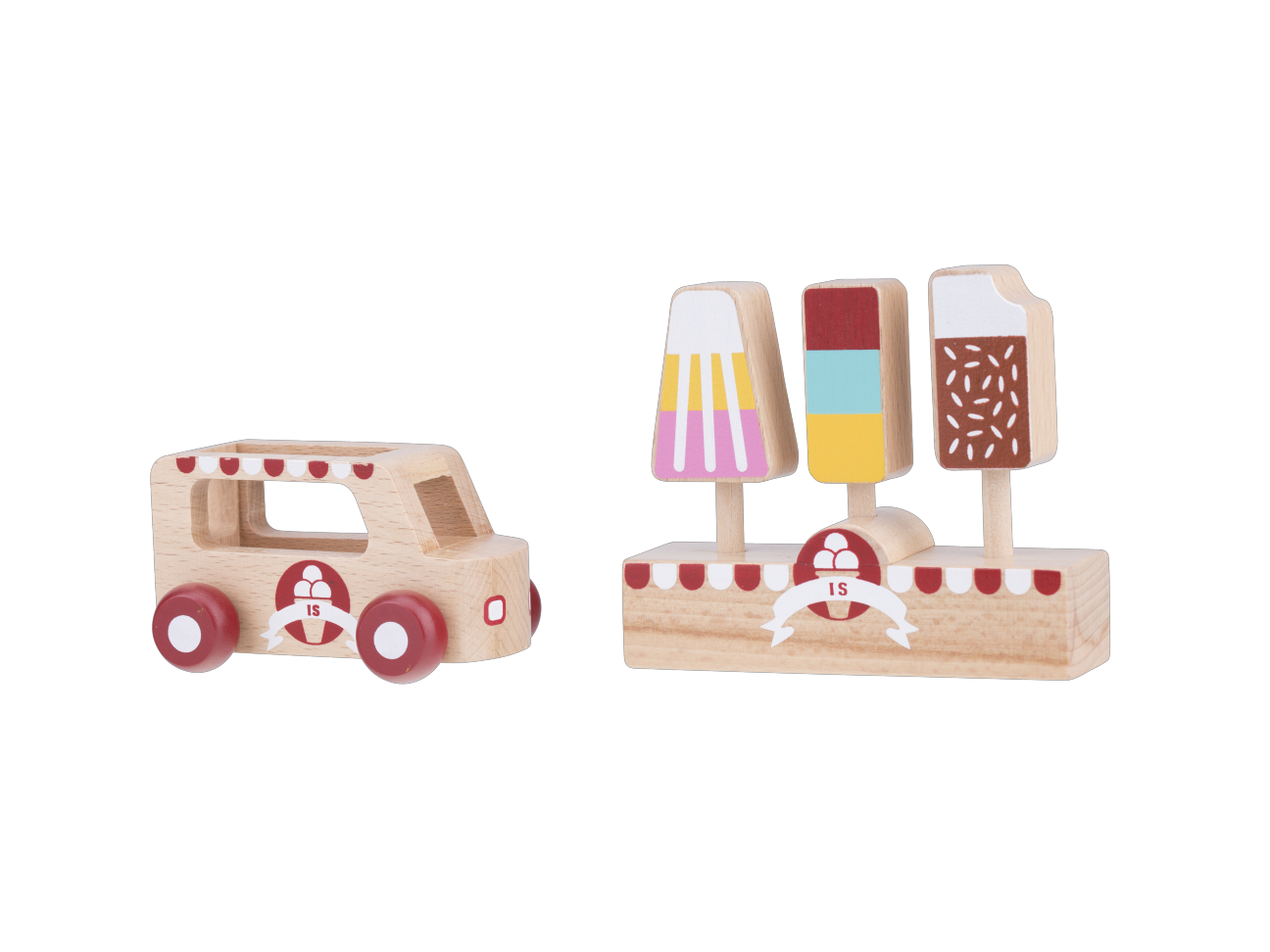 Mini set Ice Cream Car