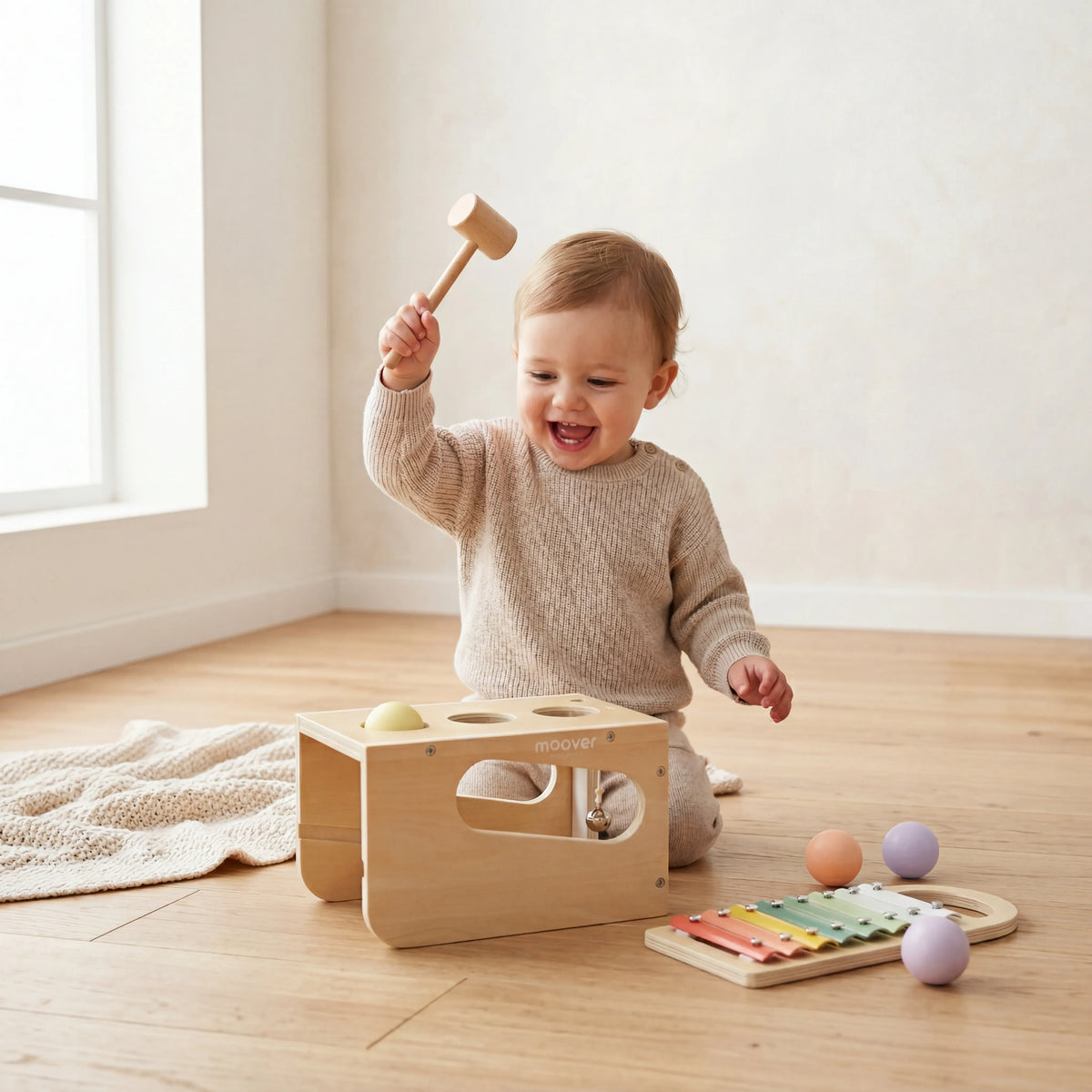 Musical tap tap & xylophone natural