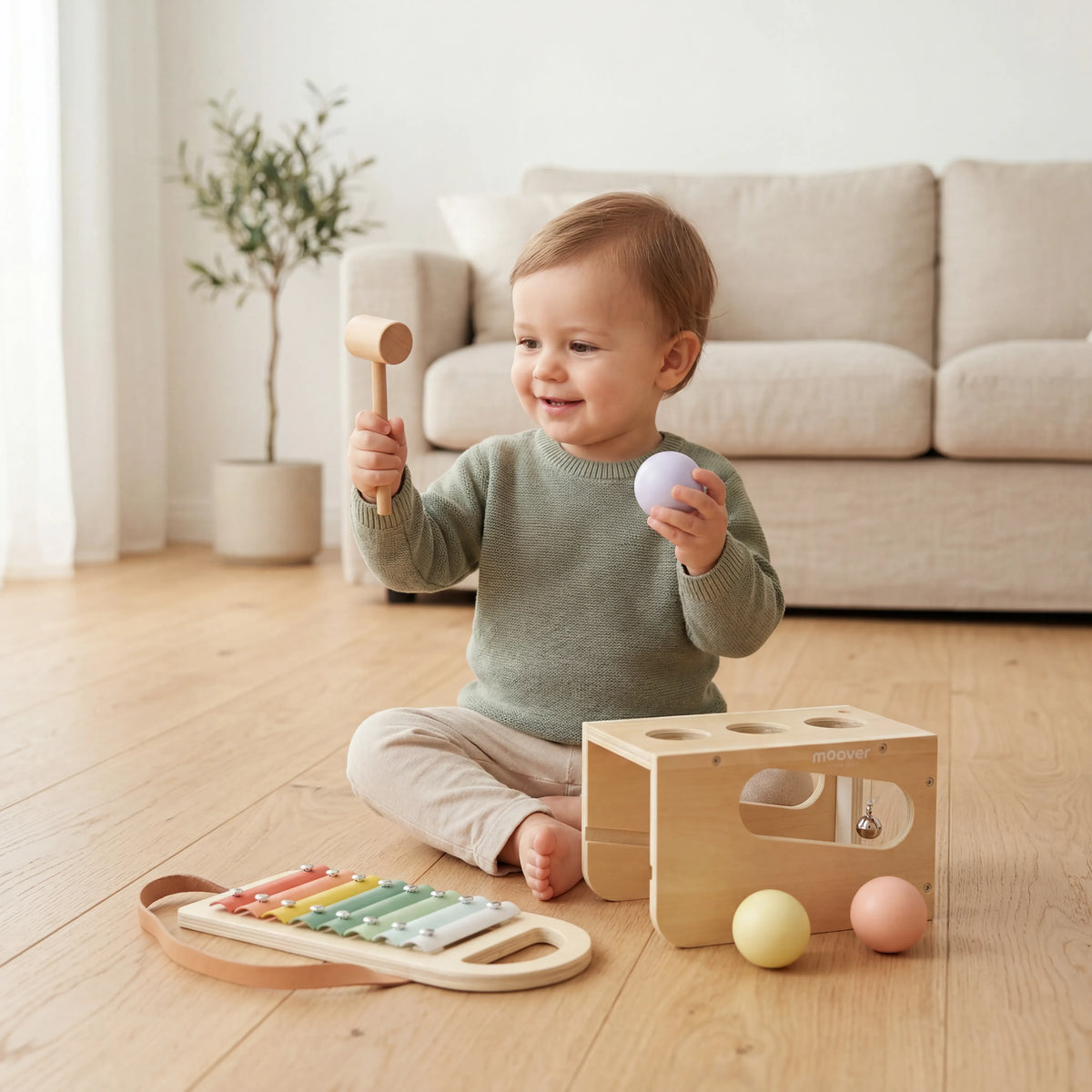 Musical tap tap & xylophone natural