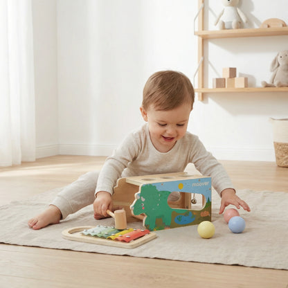 Musical tap tap & xylophone triceratops