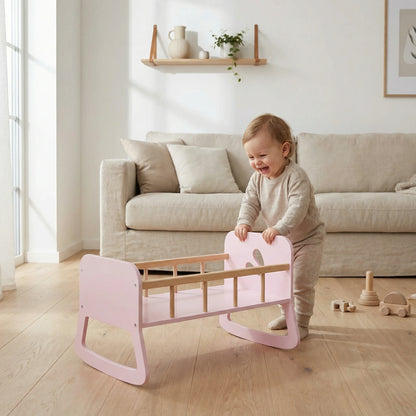 Dolls cradle Light Pink
