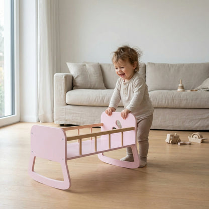 Dolls cradle Light Pink