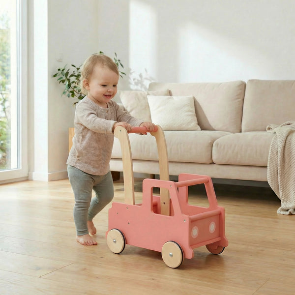 Child playing with Moover Push Truck