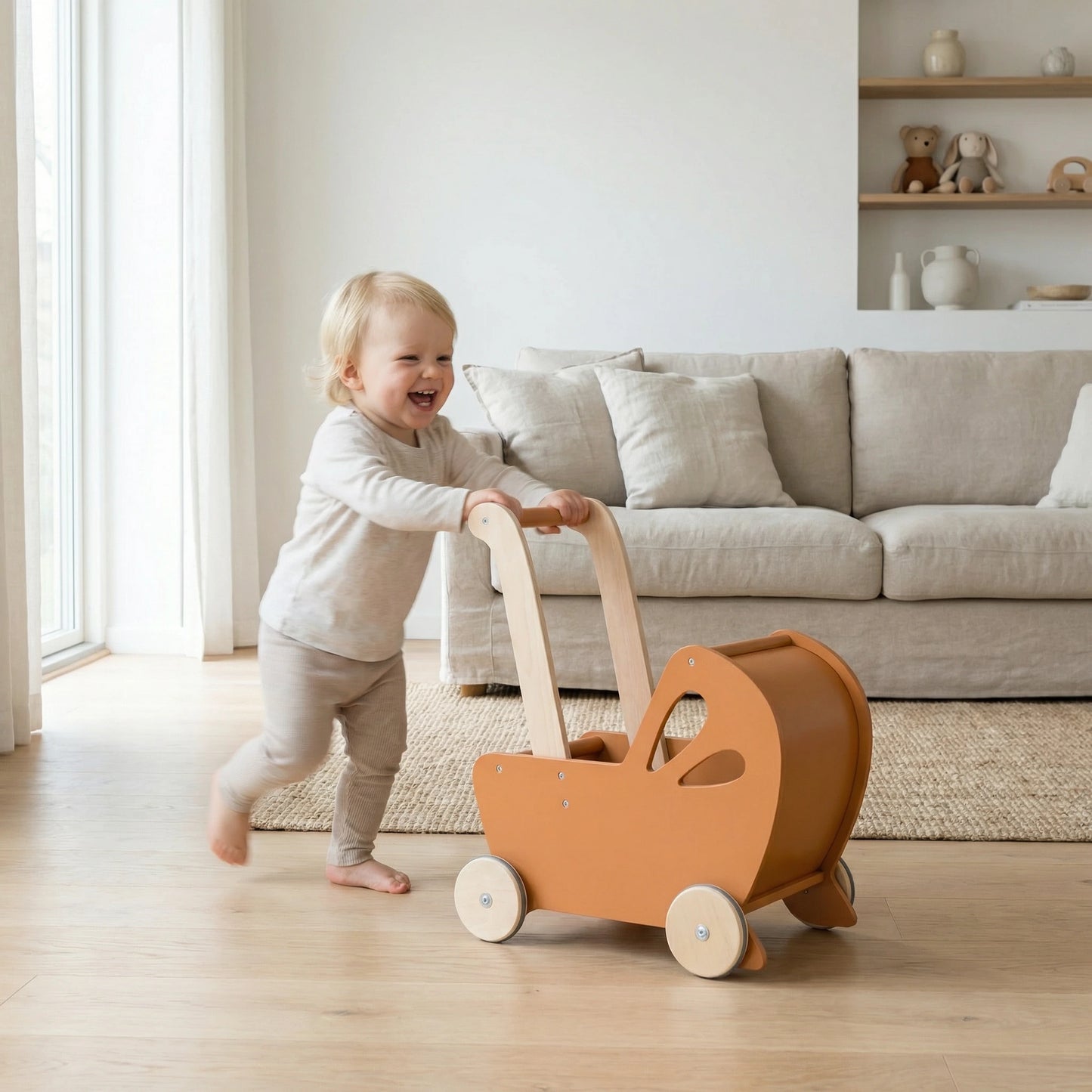 Essential Pram Dark Camel 7572 C