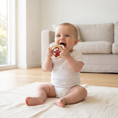 Rattle Teething Ring