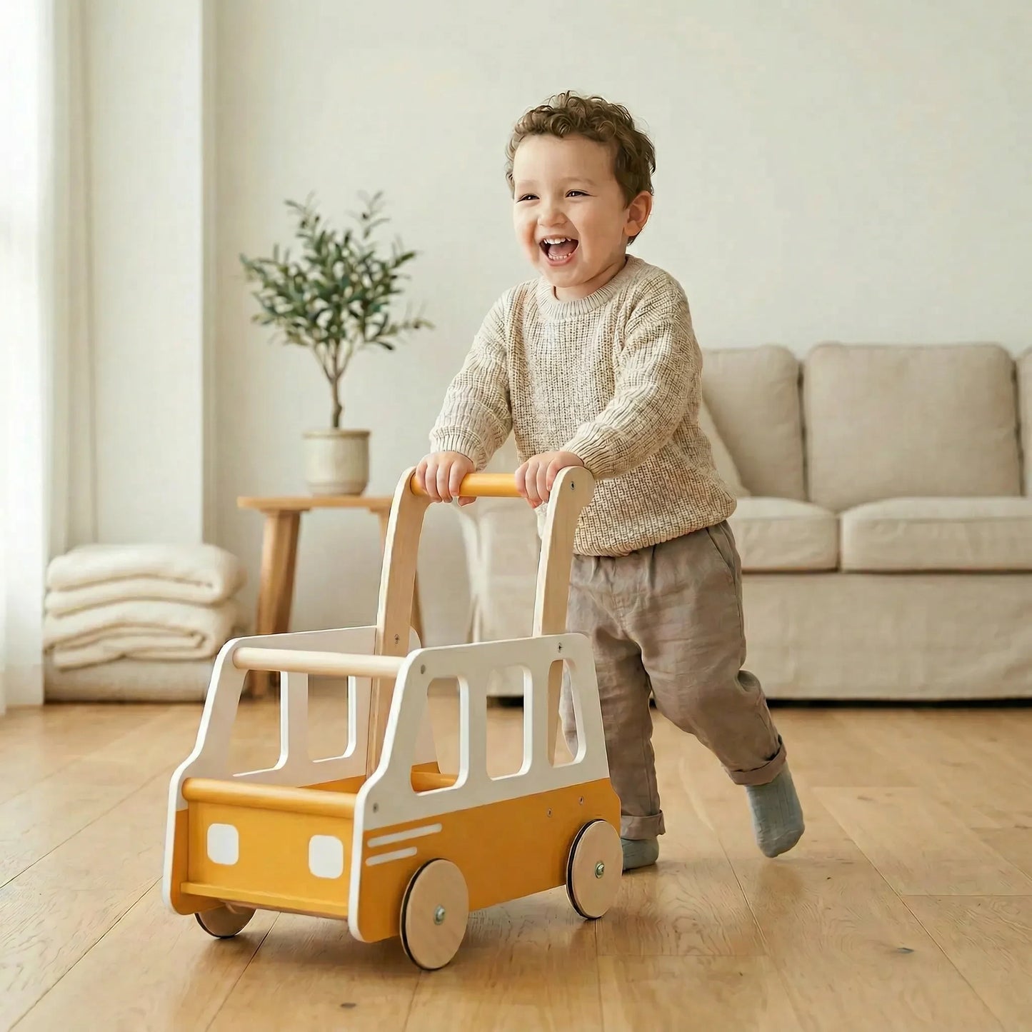 School Bus Stroller - Yellow