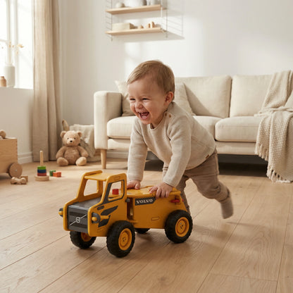 Volvo Ride-On Truck - Yellow