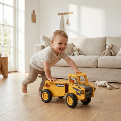Volvo Ride-On Truck - Yellow