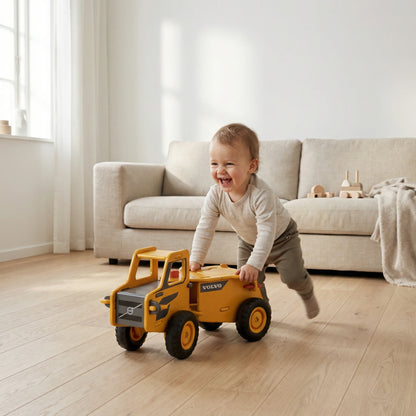 Volvo Ride-On Truck - Yellow
