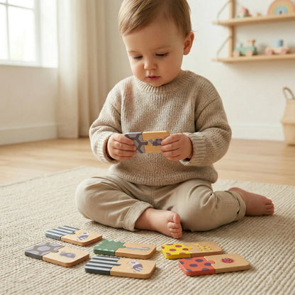 Wild animals pattern puzzle